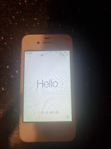 Apple iphone white working - iphone, white.