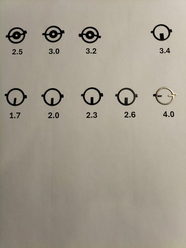 Target rifle sight - target,