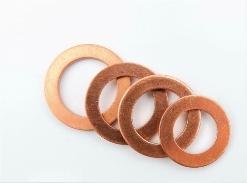 Metric copper sealing washers - copper,