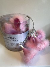 20 Pink Fluffy Cone Lights Lights For Nursery Lights