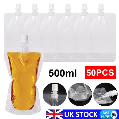 50x 500ml stand reusable - 500ml,