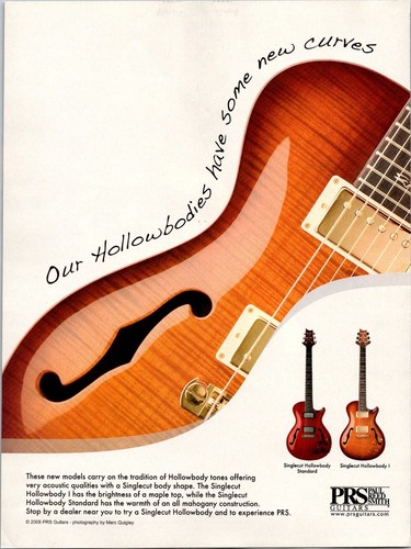 Prs guitars hollowbody - prs,