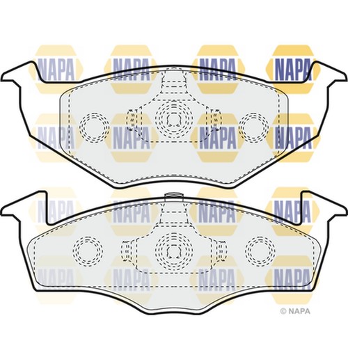 Brake pads set - set, 6n1