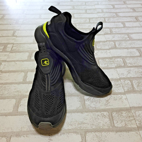 And1 black lime green slip - black,