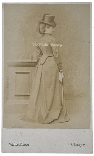 Cdv fine lady riding - fine, habit
