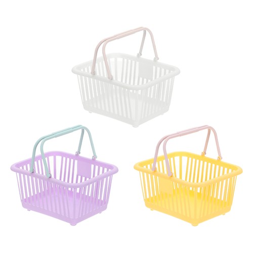 3pcs mini shopping baskets - mini,