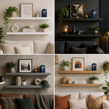 Modern Floating Shelf Wall