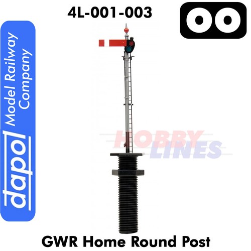 Signal gwr home round post - home,