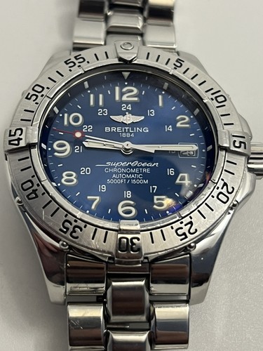 Breitling superocean blue - breitling,