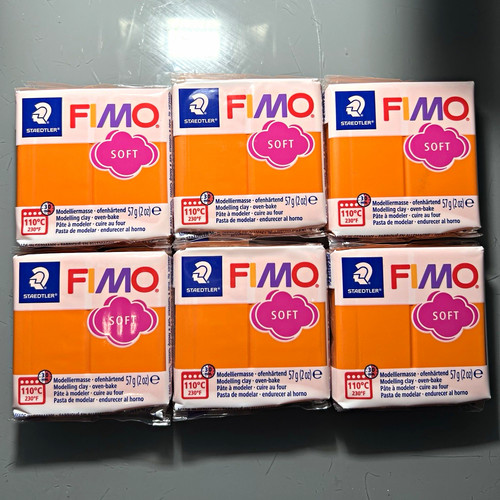 Fimo soft modelling clay - soft, 6x57g