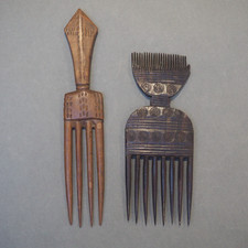 TWO GOOD AFRICAN TRIBAL ART