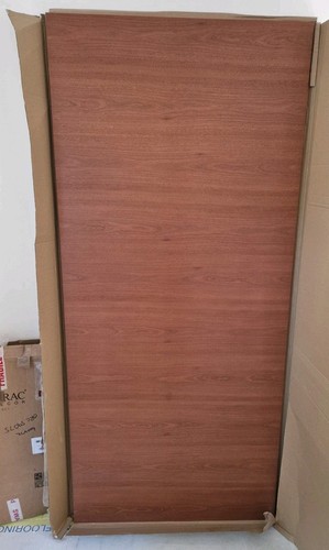 Sapele wood panel 90cm 202cm - wood,
