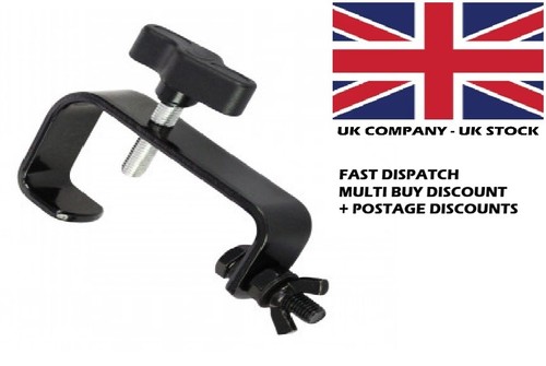 Hook clamp black - hook, 50mm