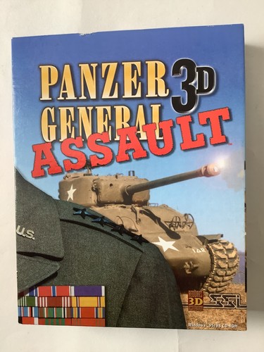 Panzer general assault pc - general, 3d