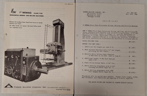 Wewag floor type horizontal - 7",