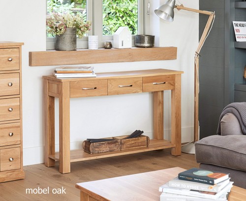 Mobel oak console - console, table