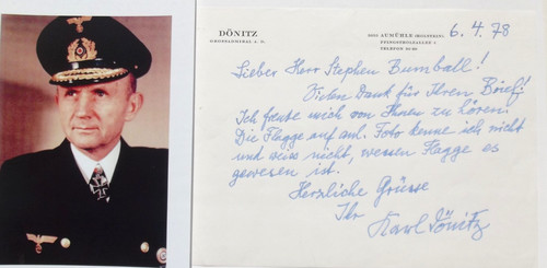 Admiral karl donitz - world, war