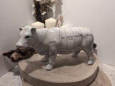 Ceramic cow ornament - ornament, 29cm