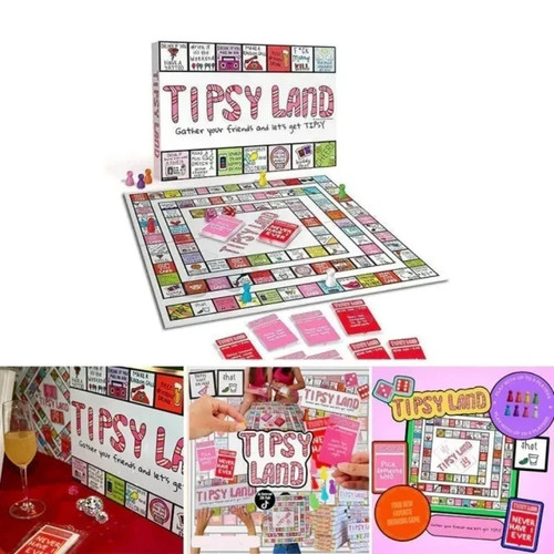 Tipsy land drinking game - drinking,