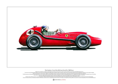 Mike hawthorn ferrari dino - ferrari, 246