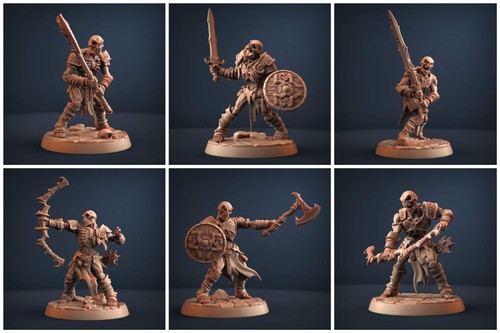 Draugr miniatures darkness - miniatures, |