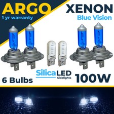 For VW Scirocco Xenon Ice Blue Headlight 2008-17 High Low Led Side Light Bulbs