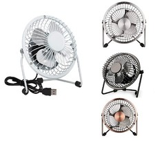 4" Mini USB Powered Desk Fan -