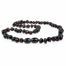 Cherry Amber Necklace. Genuine