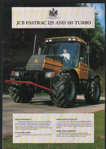 Jcb fastrac 125 and - jcb,