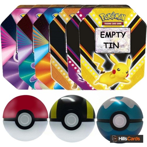 Pokemon tcg empty tins - pokemon,