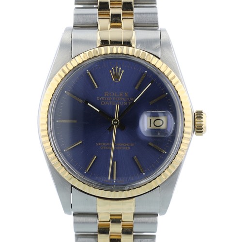 Rolex datejust 16013 36mm blue - datejust,