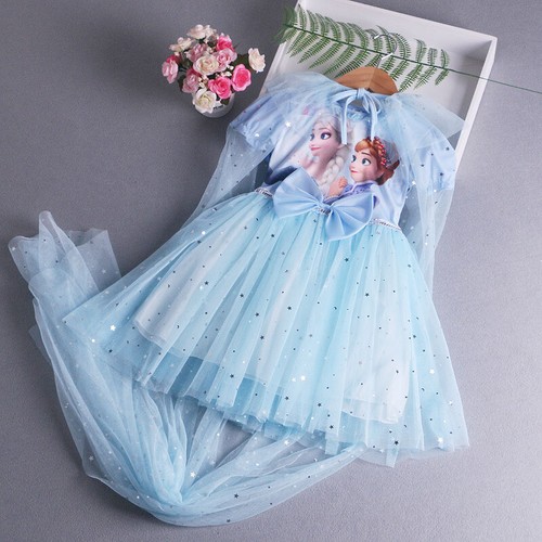 Kids girls elsa princess dress - kids,