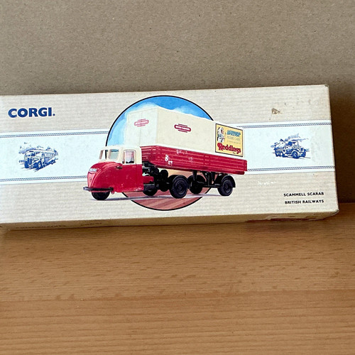 Corgi scammell scarab truck - scammell,