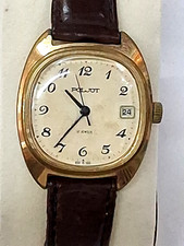 Vintage Russian Poljot Men's Watch / 17 Jewels / Mechanical / 765195 / Working