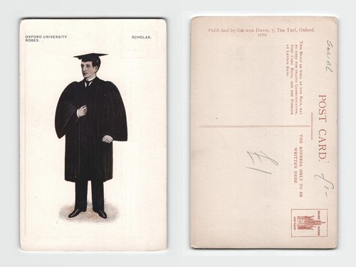 Postcard oxford university - postcard,