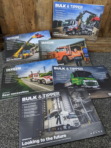 Bulk tipper on scene - on,