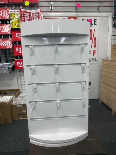 White rotable display - white,