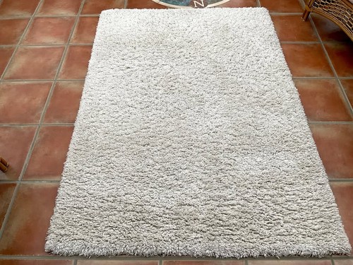 Dunelm slumber rug ivory - dunelm, x