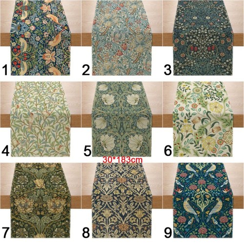 Vintage flowers linen table - vintage,