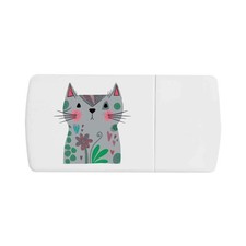 'Funky Cat' Pill Box with