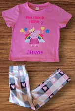 Personalised birthday when I wake up Pyjamas  3 4 years  *peppa* pig