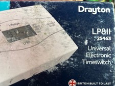 Drayton LP811 Universal Electronic Time Switch for Central Heating Systems