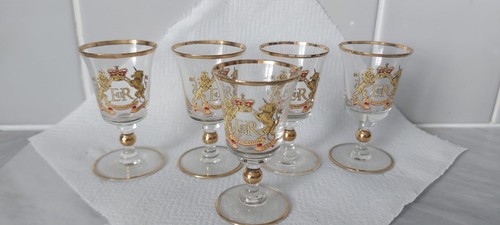 Sherry glasses vintage glass - sherry,