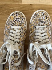 Nike Blazer cream purple yellow Liberty print trainers size 7