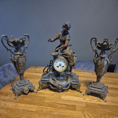 19th century french - century, bronzed