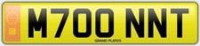 MONTY MONT NUMBER PLATE