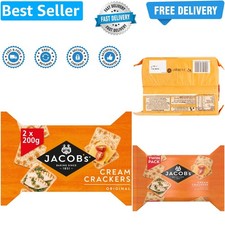 Cream Crackers, 2 x 200 g Twin