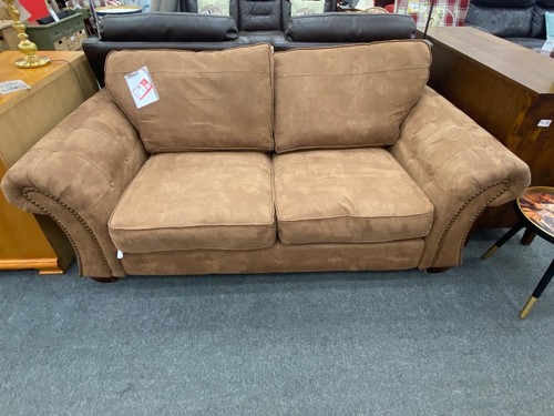 Brown seater sofa with - seater,