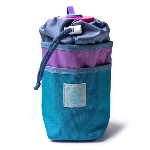 Blue lug stem - pouch, lavender