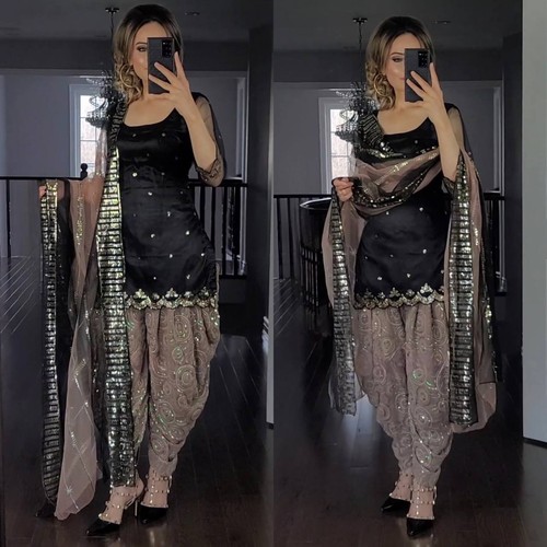 Pakistani style heavy faux - pakistani,